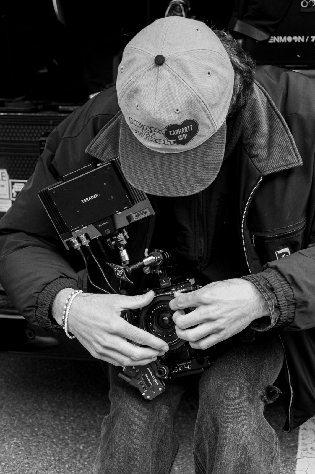 Behind the scenes